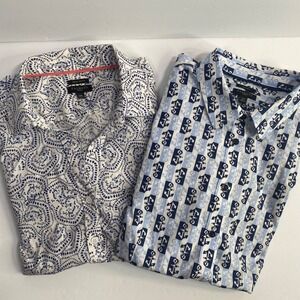 Talbots Shirts Petite 14P Button Down Bundle Wrinkle Resistant Non‎ Iron Blue